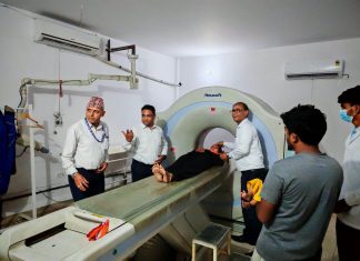 दुई वर्षपछि भेरी अस्पतालमा सीटी स्क्यान सेवा सुचारु