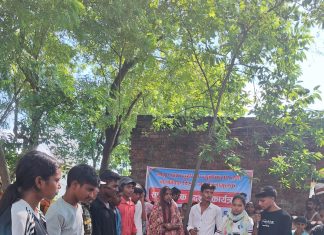 बालक्लब संजालद्वारा सडक नाटक प्रदर्शन